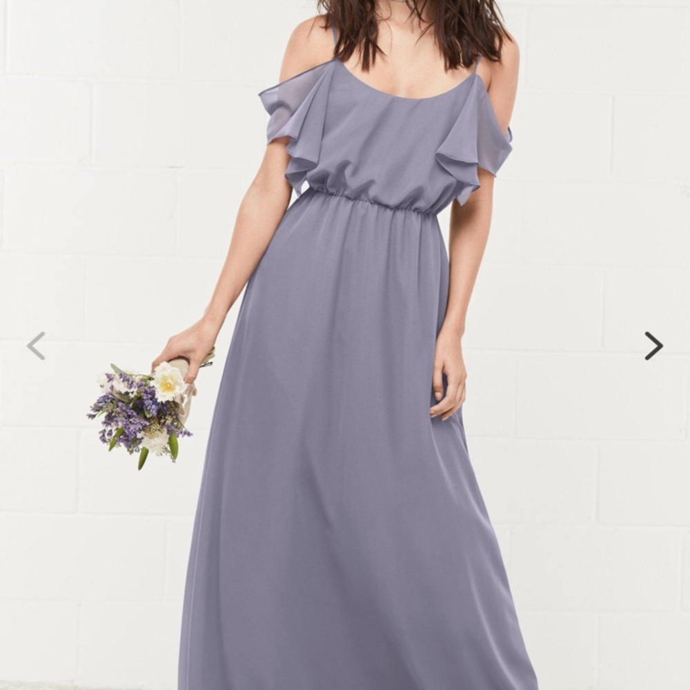 WTOO Bridesmaids Dress in Wisteria